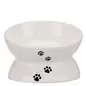 Gamela Elevada Em Ceramica P/gatos 0,15 Lt/ø 13 Cm b Trixie