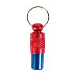 Identificador Metalico azul-vermelho P/ Caes Trixie - 1040080962