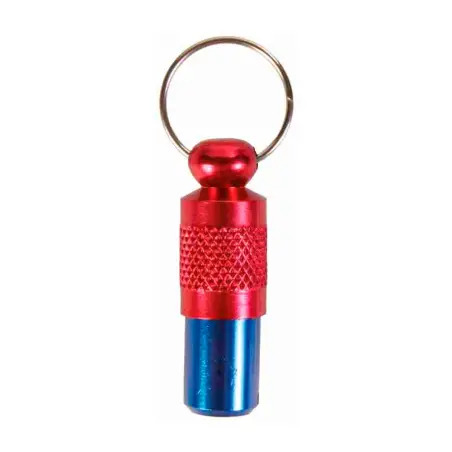 Identificador Metalico azul-vermelho P/ Caes Trixie - 1040080962