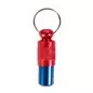 Identificador Metalico azul-vermelho P/ Caes Trixie