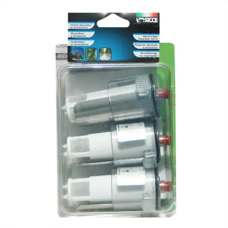 Cartucho Completo P/ Co2 Life 2 recarga 3 Unid. Sicce - 1040100452
