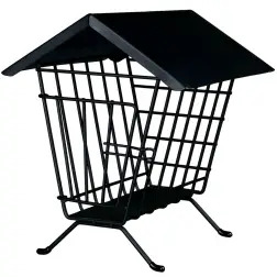 Porta Feno Em Metal 20x23x20 Cm preto Trixie - 1040270070