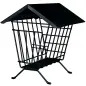 Porta Feno Em Metal 20x23x20 Cm preto Trixie