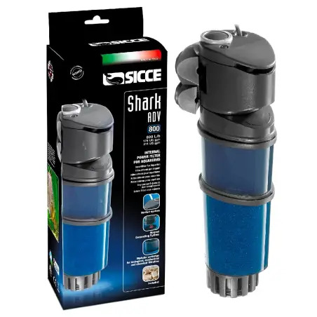 Filtro Interior Shark Adv 800 800 L/h Sicce - 1040100458