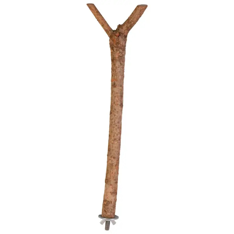 Poleiro Em Madeira Natural C/ Forma De "y" - 35 Cm Trixie