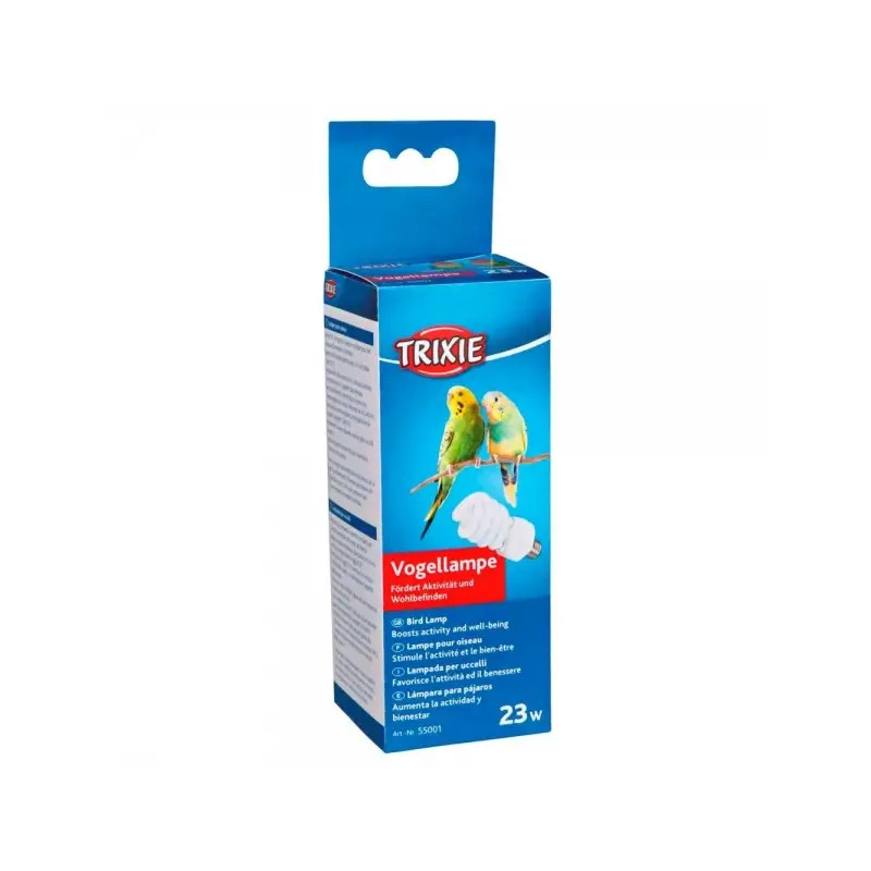 Lampada Fluorescente Compacta Para Aves 23 W Trixie Lampada Fluorescente Compacta Para Aves 23 W Trixie