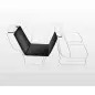 Cobertura Banco Auto 0,65x1,45 Cm preto/bege . Trixie Cobertura Banco Auto 0,65x1,45 Cm preto/bege . Trixie