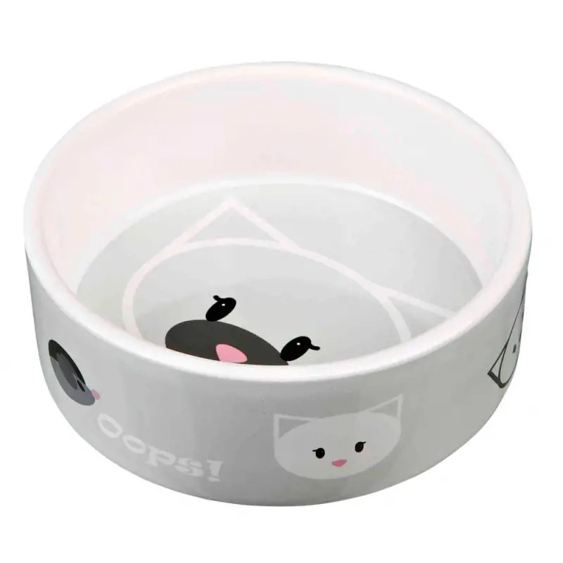 Gamela Ceramica "mimi" P/ Gatos 0,3 Lt / Ø 12 Cm Trixie