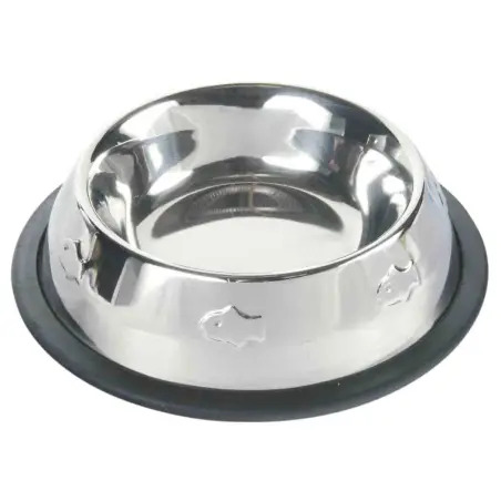 Gamela Inox Anti-derrap. C/ Motivos P/ Gatos 0,2 Lt . Trixie - 1040090469