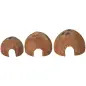Metades De Casca De Coco - 3 Unid. ø8cm, Ø10cm, Ø12c Trixie