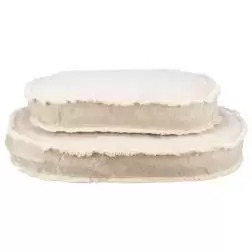 Colchao Oval "boho" 80x65 Cm bege Trixie - 1040310282