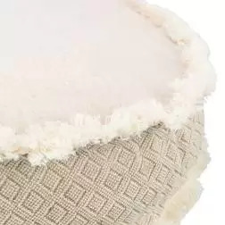 Colchao Oval "boho" 80x65 Cm bege Trixie #3 - 1040310282