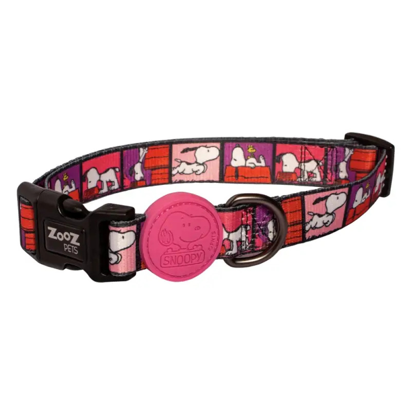Coleira Rosa/Frames Snoopy