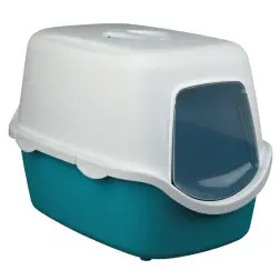 Toilete "vico" Com Porta Para Gatos turquesa/creme Trixie - 1050130015