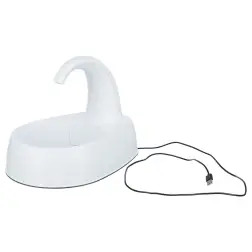 Bebedouro/fonte "curved Stream" 2,5 Lt branco . Trixie #5 - 1040090387