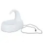 Bebedouro/fonte "curved Stream" 2,5 Lt branco . Trixie