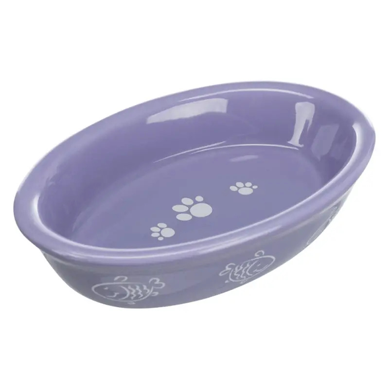 Gamela Oval Em Ceramica 0,2 Lt/15x10 Cm Trixie