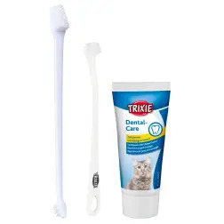 Conjunto De Higiene Dentaria P/ Gatos Trixie - 1050200015