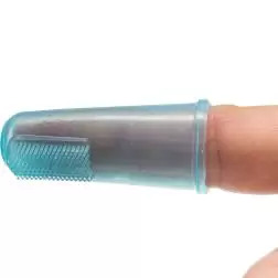Escova De Dedo Em Silicone P/ Dentes 6 Cm 2 Unid. Trixie #1 - 1050200016