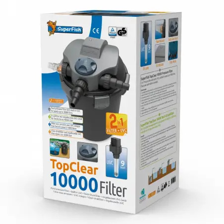 Conjunto Esponjas P/ Filtro Topclear 10/15.000 Superfish - 1040100412