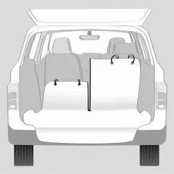 Cobertura Em Poliester P/ Bagageira Auto 180x130 Cm  Trixie - 1040220550