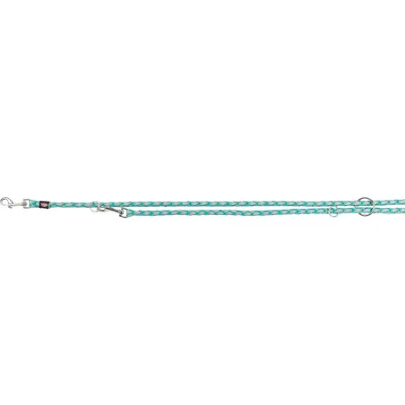 Trela Ajust. "cavo Reflect" s-m 2 Mt / Ø12 Mm turq Trixie - 1040220973