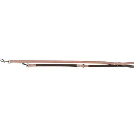 Trela Ajust. "native" Em Couro s-m 2mt/15mm cappuc Trixie - 1040220975