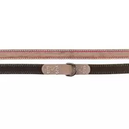 Trela Ajust. "native" Em Couro s-m 2mt/15mm cappuc Trixie - 1040220975