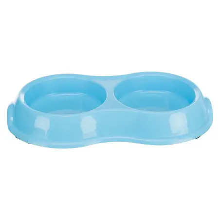 Gamela Dupla Em Plastico 2x0,2 Lt / Ø 11 Cm Trixie - 1040090405