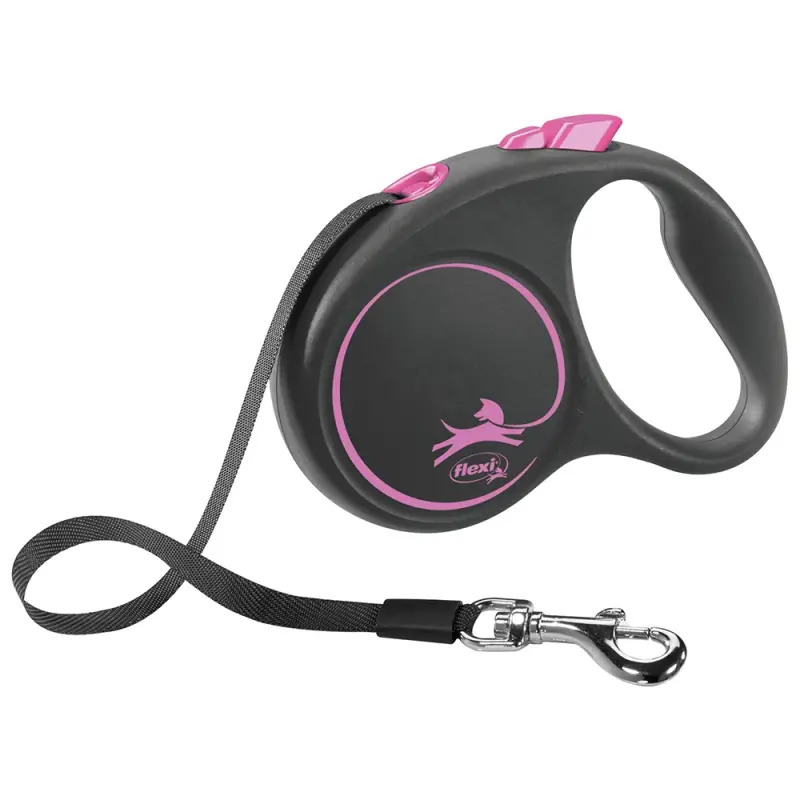 Flexi Design fita/tam. S 5 Mt / 15 Kg rosa Trixie