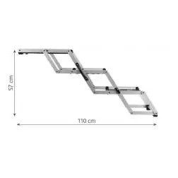 Escada Dobravel Em Aluminio/plastico P/ Caes Trixie #10 - 1040220970