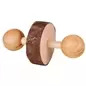 Halteres Em Madeira Natural 9x4,5 Cm emb. C/ 2 Trixie
