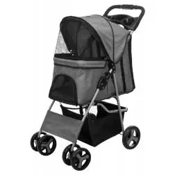 Buggy "friends On Tour" 47x100x80 Cm cinzento Trixie - 1580090159