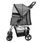 Buggy "friends On Tour" 47x100x80 Cm cinzento Trixie Buggy "friends On Tour" 47x100x80 Cm cinzento Trixie