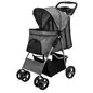 Buggy "friends On Tour" 47x100x80 Cm cinzento Trixie Buggy "friends On Tour" 47x100x80 Cm cinzento Trixie