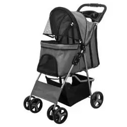 Buggy "friends On Tour" 47x100x80 Cm cinzento Trixie #6 - 1580090159