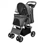 Buggy "friends On Tour" 47x100x80 Cm cinzento Trixie Buggy "friends On Tour" 47x100x80 Cm cinzento Trixie