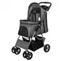 Buggy "friends On Tour" 47x100x80 Cm cinzento Trixie Buggy "friends On Tour" 47x100x80 Cm cinzento Trixie