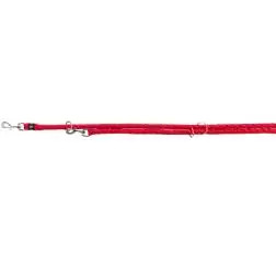 Trela Ajustavel "cavo" s-m 2 Mt/ø12mm vermelho Trixie - 1040220553