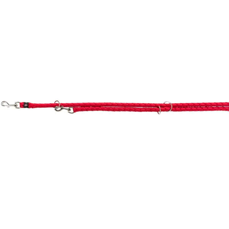 Trela Ajustavel "cavo" s-m 2 Mt/ø12mm vermelho Trixie