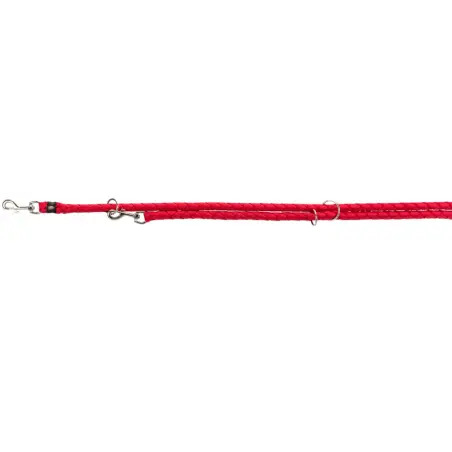 Trela Ajustavel "cavo" s-m 2 Mt/ø12mm vermelho Trixie - 1040220553