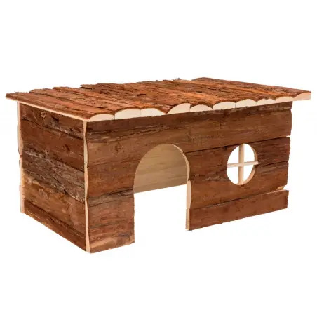 Casa "jerrick" Em Madeira Natural 50x25x33 Cm Trixie - 1040160083
