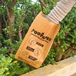 Poopaper - Sacos P/ Dejetos Em Papel emb. C/ 100 EX #2 - 1050090030