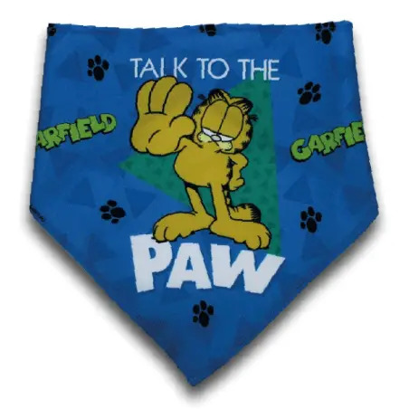 Lenço Garfield "talk To The Paw" 22,5 Cm Garfield - 1040240773