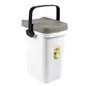 Contentor Em Plastico P/ Alimento - 7 Lt branco Stefanplast Contentor Em Plastico P/ Alimento - 7 Lt branco Stefanplast