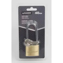 Cadeado Latão Longo 40mm  Mader  Hardware MADER HARDWARE - 1350030041