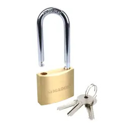 Cadeado Latão Longo 40mm  Mader  Hardware MADER HARDWARE #2 - 1350030041