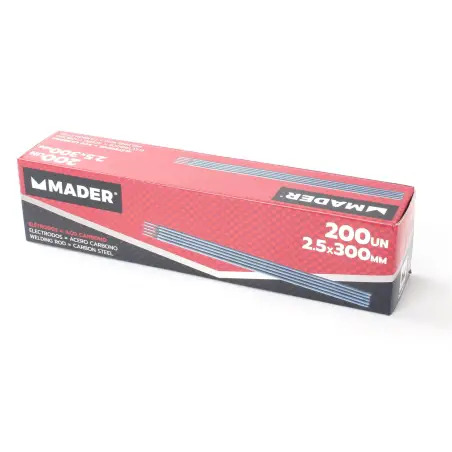 Elétrodos 2.5x300mm 200un  Mader  Power To MADER POWER TOOLS - 1720010046