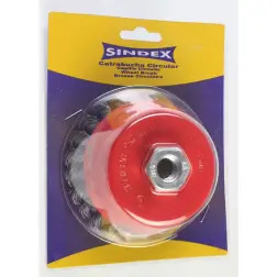 Catrabucha Tipo Taça Ø 100mm M14 Aço Entrançado  Sind SINDEX - 1230350077