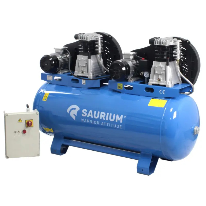 Compressor De Ar Correia 270l 4 Hp + 4 Hp 10bar Trif SAURIUM